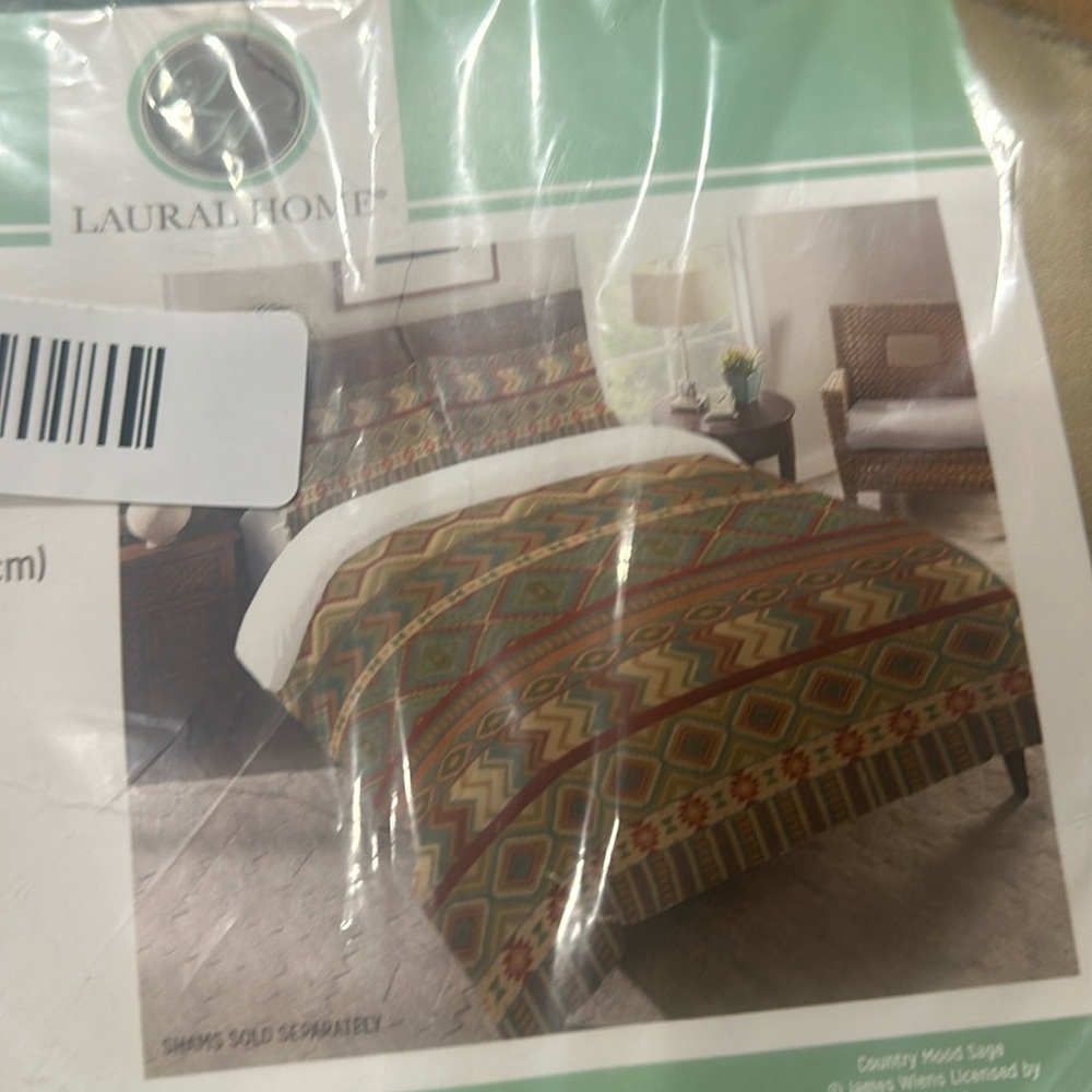Laurel Home Country Mood Sage Southwest Comforter